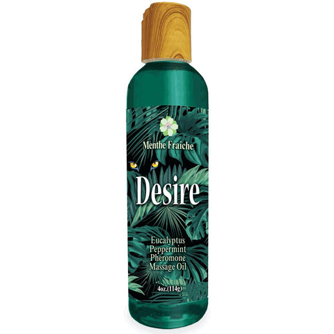 Little Genie Desire Eucalyptus & Peppermint Pheromone Massage Oil - 4 oz. - Extreme Toyz Singapore - https://extremetoyz.com.sg - Sex Toys and Lingerie Online Store - Bondage Gear / Vibrators / Electrosex Toys / Wireless Remote Control Vibes / Sexy Lingerie and Role Play / BDSM / Dungeon Furnitures / Dildos and Strap Ons &nbsp;/ Anal and Prostate Massagers / Anal Douche and Cleaning Aide / Delay Sprays and Gels / Lubricants and more...