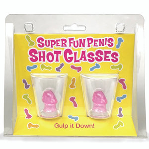 Little Genie Super Fun Penis Shot Glasses - Set of 2 - Extreme Toyz Singapore - https://extremetoyz.com.sg - Sex Toys and Lingerie Online Store - Bondage Gear / Vibrators / Electrosex Toys / Wireless Remote Control Vibes / Sexy Lingerie and Role Play / BDSM / Dungeon Furnitures / Dildos and Strap Ons &nbsp;/ Anal and Prostate Massagers / Anal Douche and Cleaning Aide / Delay Sprays and Gels / Lubricants and more...