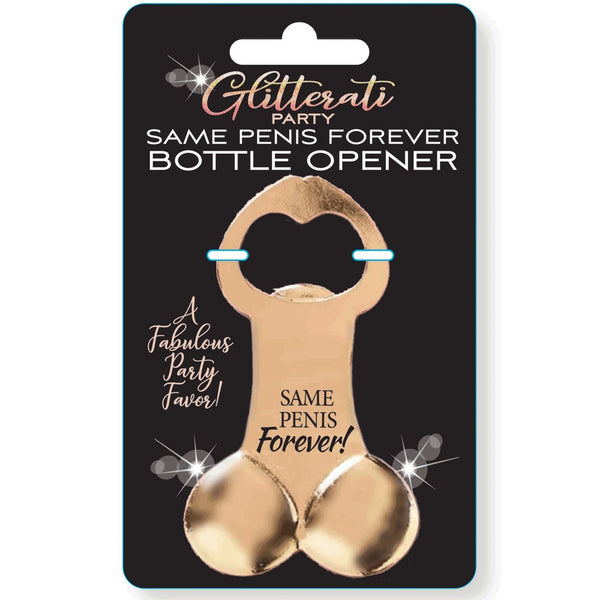 Little Genie Glitterati Same Penis Forever Bottle Opener - Extreme Toyz Singapore - https://extremetoyz.com.sg - Sex Toys and Lingerie Online Store - Bondage Gear / Vibrators / Electrosex Toys / Wireless Remote Control Vibes / Sexy Lingerie and Role Play / BDSM / Dungeon Furnitures / Dildos and Strap Ons &nbsp;/ Anal and Prostate Massagers / Anal Douche and Cleaning Aide / Delay Sprays and Gels / Lubricants and more...