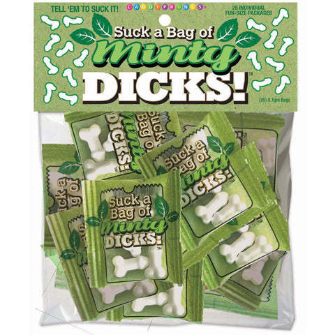 Suck a Bag of Minty Dicks! - Bag of 25
