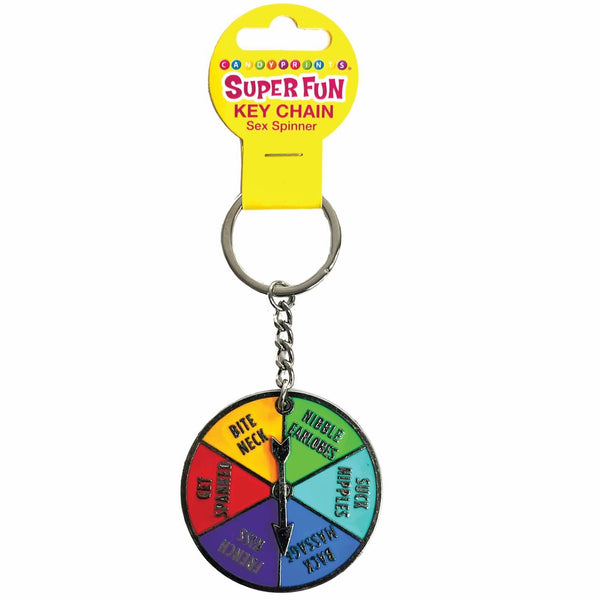 Super Fun Key Chain - Sex Spinner