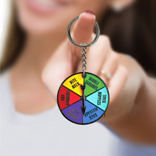 Super Fun Key Chain - Sex Spinner