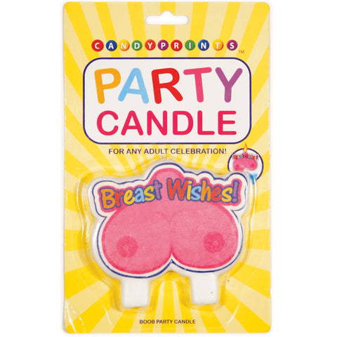 Breast Wishes Boobie Party Candle