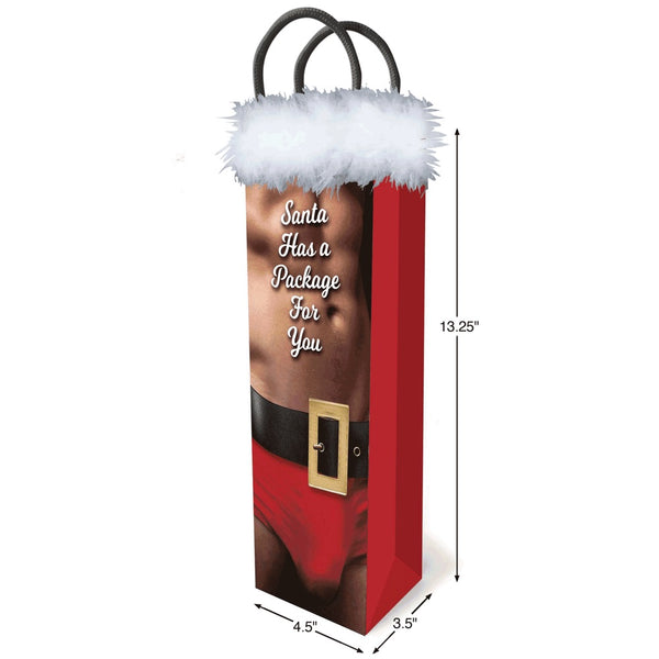 Little Genie Santa Has a Big Package for You Gift Bag - Extreme Toyz Singapore - https://extremetoyz.com.sg - Sex Toys and Lingerie Online Store - Bondage Gear / Vibrators / Electrosex Toys / Wireless Remote Control Vibes / Sexy Lingerie and Role Play / BDSM / Dungeon Furnitures / Dildos and Strap Ons &nbsp;/ Anal and Prostate Massagers / Anal Douche and Cleaning Aide / Delay Sprays and Gels / Lubricants and more...