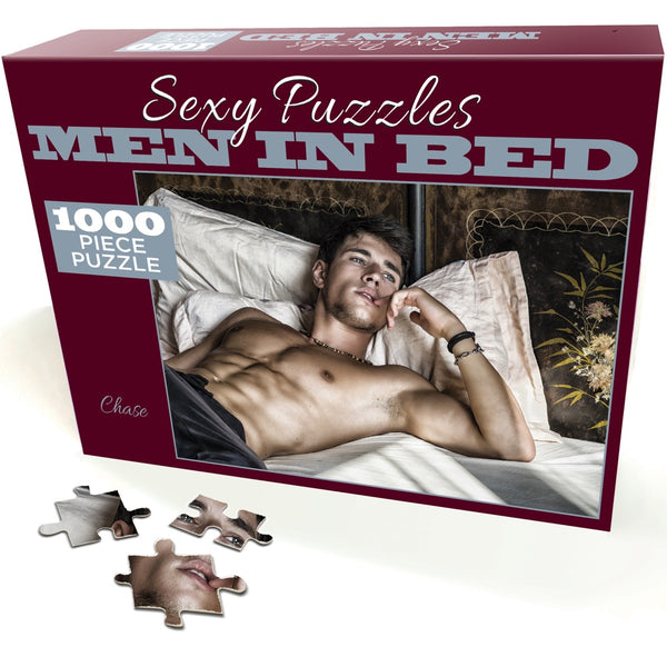 Little Genie Sexy Puzzles Men in Bed - Chase - Extreme Toyz Singapore - https://extremetoyz.com.sg - Sex Toys and Lingerie Online Store - Bondage Gear / Vibrators / Electrosex Toys / Wireless Remote Control Vibes / Sexy Lingerie and Role Play / BDSM / Dungeon Furnitures / Dildos and Strap Ons &nbsp;/ Anal and Prostate Massagers / Anal Douche and Cleaning Aide / Delay Sprays and Gels / Lubricants and more...