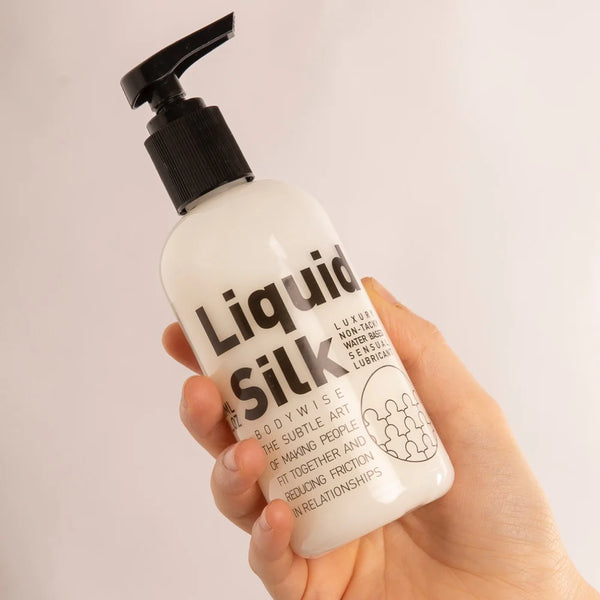 Liquid Silk 250ml Luxury Water-Based Lubricant - 3 Pack