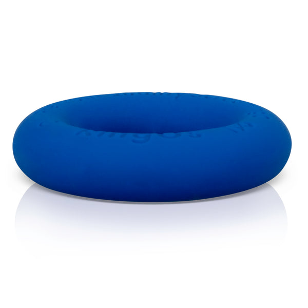 RingO Ritz Liquid Silicone Cock Ring - Blue