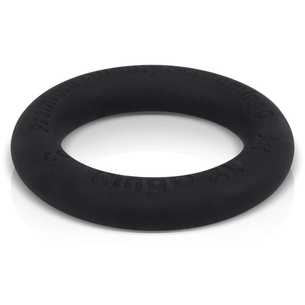 RingO Ritz XL Liquid Silicone Cock Ring - Black