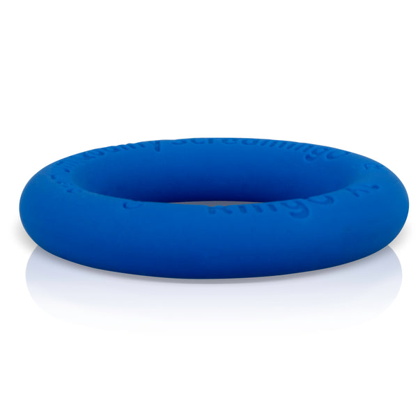 RingO Ritz XL Liquid Silicone Cock Ring - Blue