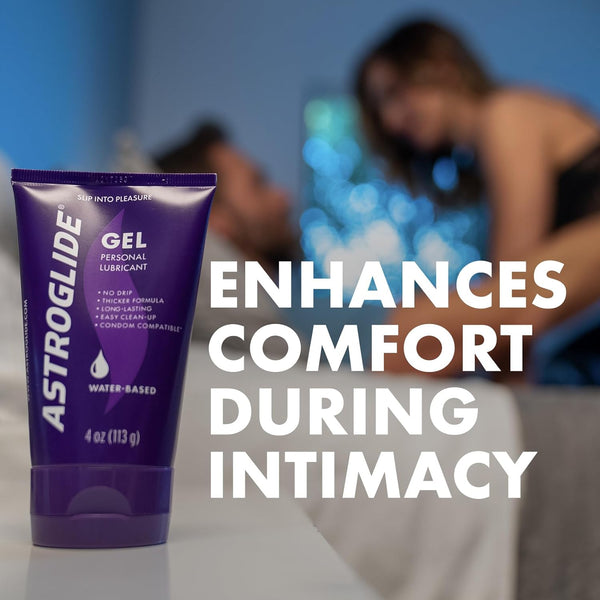 ASTROGLIDE Gel Water-Based Lubricant 4 oz. (113g) - Extreme Toyz Singapore - https://extremetoyz.com.sg - Sex Toys and Lingerie Online Store - Bondage Gear / Vibrators / Electrosex Toys / Wireless Remote Control Vibes / Sexy Lingerie and Role Play / BDSM / Dungeon Furnitures / Dildos and Strap Ons / Anal and Prostate Massagers / Anal Douche and Cleaning Aide / Delay Sprays and Gels / Lubricants and more...