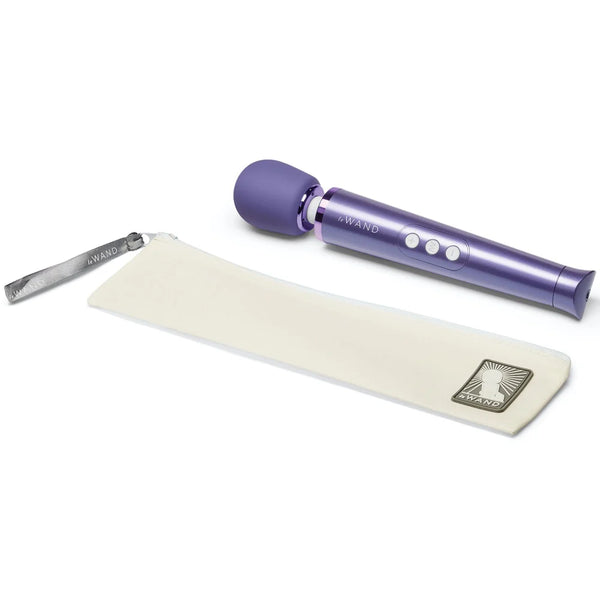 Petite Rechargeable Wand Massager - Violet