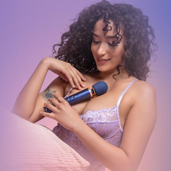 Le Wand Petite Rechargeable Wand Massager (4 Colours Available) - Extreme Toyz Singapore - https://extremetoyz.com.sg - Sex Toys and Lingerie Online Store - Bondage Gear / Vibrators / Electrosex Toys / Wireless Remote Control Vibes / Sexy Lingerie and Role Play / BDSM / Dungeon Furnitures / Dildos and Strap Ons / Anal and Prostate Massagers / Anal Douche and Cleaning Aide / Delay Sprays and Gels / Lubricants and more...
