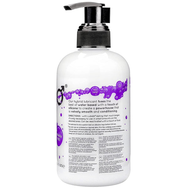 Lubido Hybrid Moisturising Lubricant - 250ml - Extreme Toyz Singapore - https://extremetoyz.com.sg - Sex Toys and Lingerie Online Store - Bondage Gear / Vibrators / Electrosex Toys / Wireless Remote Control Vibes / Sexy Lingerie and Role Play / BDSM / Dungeon Furnitures / Dildos and Strap Ons  / Anal and Prostate Massagers / Anal Douche and Cleaning Aide / Delay Sprays and Gels / Lubricants and more...