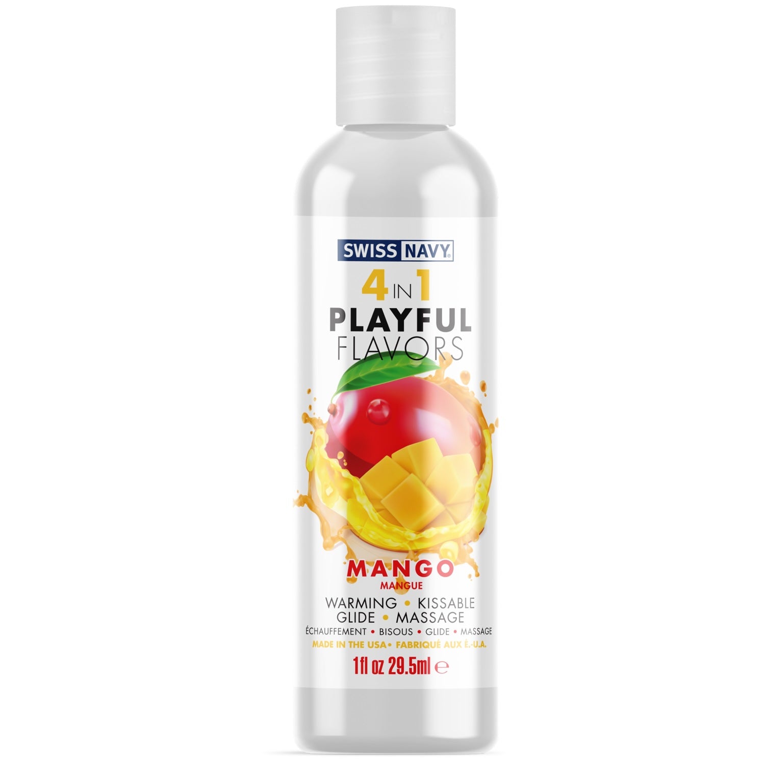 Playful Flavors 4-in-1 Mango Warming Kissable Glide - 29.5ml