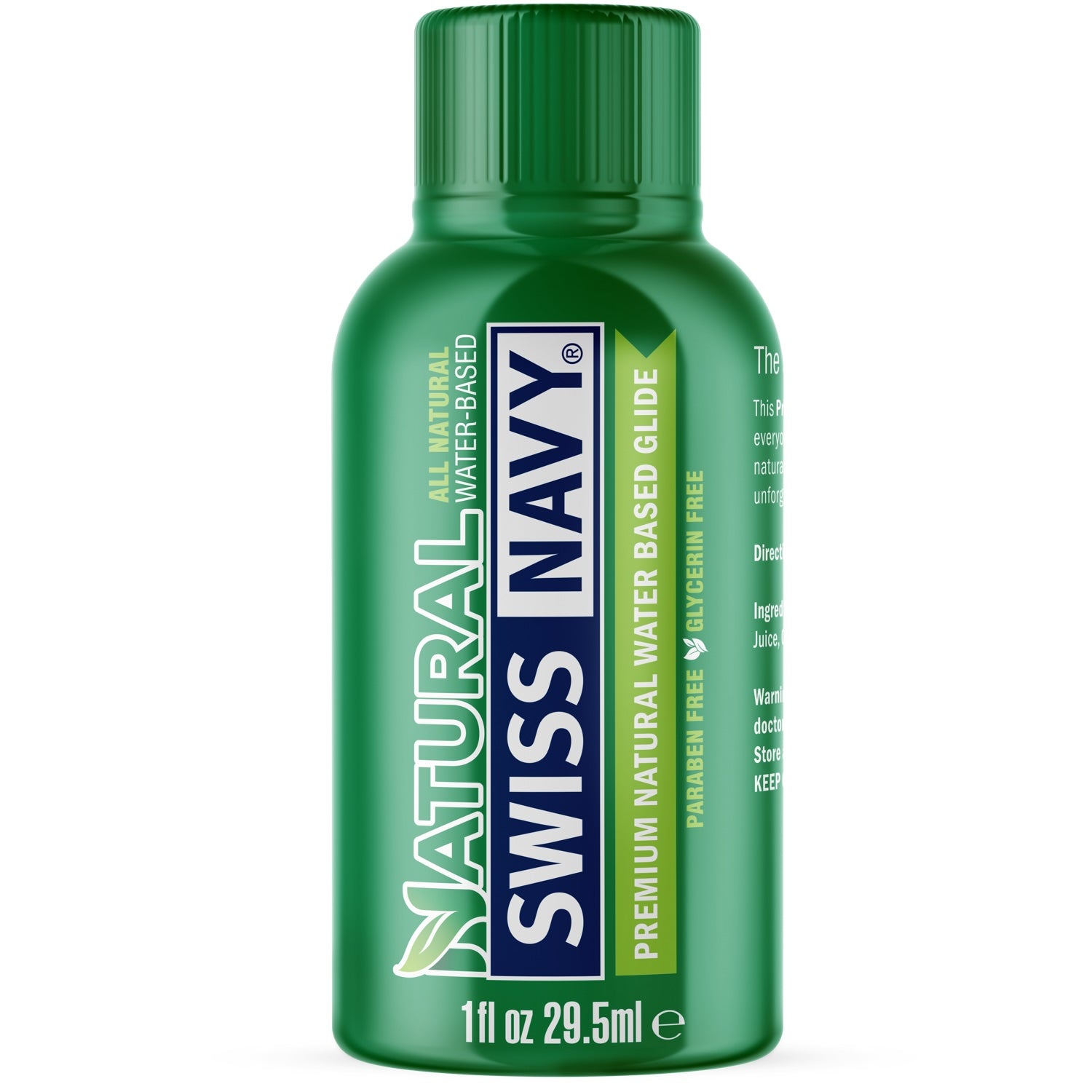 Premium Natural Water-Based Lubricant - 29.5ml