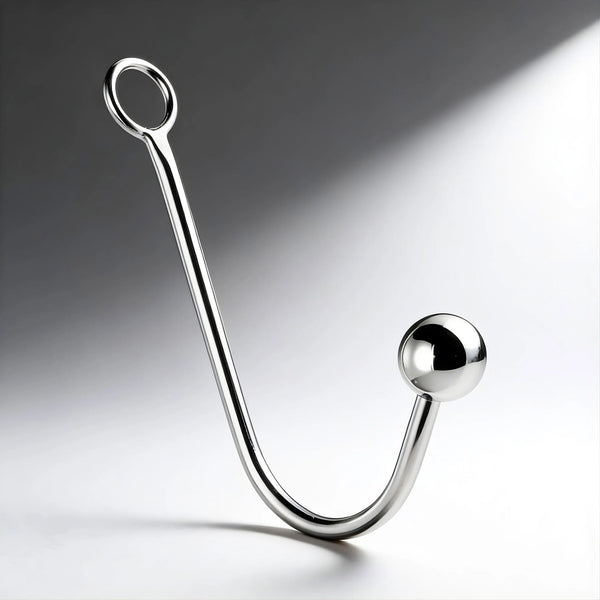 Hooked Stainless Steel Anal Hook