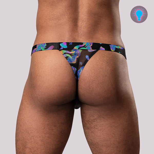 Male Power Hazy Dayz Mushroom Thong - Extreme Toyz Singapore - https://extremetoyz.com.sg - Sex Toys and Lingerie Online Store - Bondage Gear / Vibrators / Electrosex Toys / Wireless Remote Control Vibes / Sexy Lingerie and Role Play / BDSM / Dungeon Furnitures / Dildos and Strap Ons &nbsp;/ Anal and Prostate Massagers / Anal Douche and Cleaning Aide / Delay Sprays and Gels / Lubricants and more...