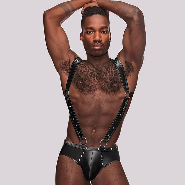 Male Power Extreme Uranus Jock Brief with Suspender Harness - Extreme Toyz Singapore - https://extremetoyz.com.sg - Sex Toys and Lingerie Online Store - Bondage Gear / Vibrators / Electrosex Toys / Wireless Remote Control Vibes / Sexy Lingerie and Role Play / BDSM / Dungeon Furnitures / Dildos and Strap Ons &nbsp;/ Anal and Prostate Massagers / Anal Douche and Cleaning Aide / Delay Sprays and Gels / Lubricants and more...