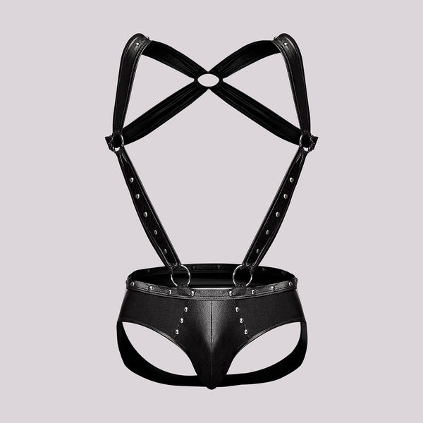 Male Power Extreme Uranus Jock Brief with Suspender Harness - Extreme Toyz Singapore - https://extremetoyz.com.sg - Sex Toys and Lingerie Online Store - Bondage Gear / Vibrators / Electrosex Toys / Wireless Remote Control Vibes / Sexy Lingerie and Role Play / BDSM / Dungeon Furnitures / Dildos and Strap Ons &nbsp;/ Anal and Prostate Massagers / Anal Douche and Cleaning Aide / Delay Sprays and Gels / Lubricants and more...