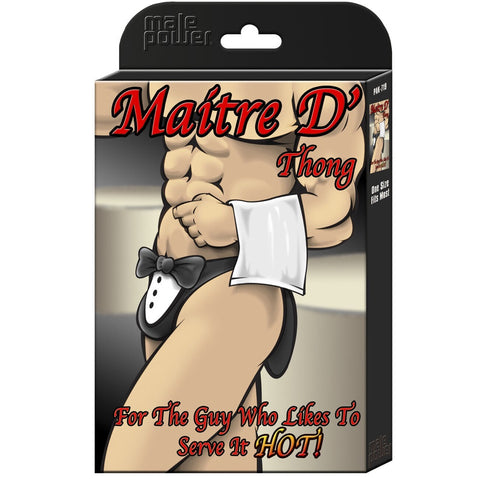 Male Power Maitre D' Thong - Extreme Toyz Singapore - https://extremetoyz.com.sg - Sex Toys and Lingerie Online Store - Bondage Gear / Vibrators / Electrosex Toys / Wireless Remote Control Vibes / Sexy Lingerie and Role Play / BDSM / Dungeon Furnitures / Dildos and Strap Ons &nbsp;/ Anal and Prostate Massagers / Anal Douche and Cleaning Aide / Delay Sprays and Gels / Lubricants and more...