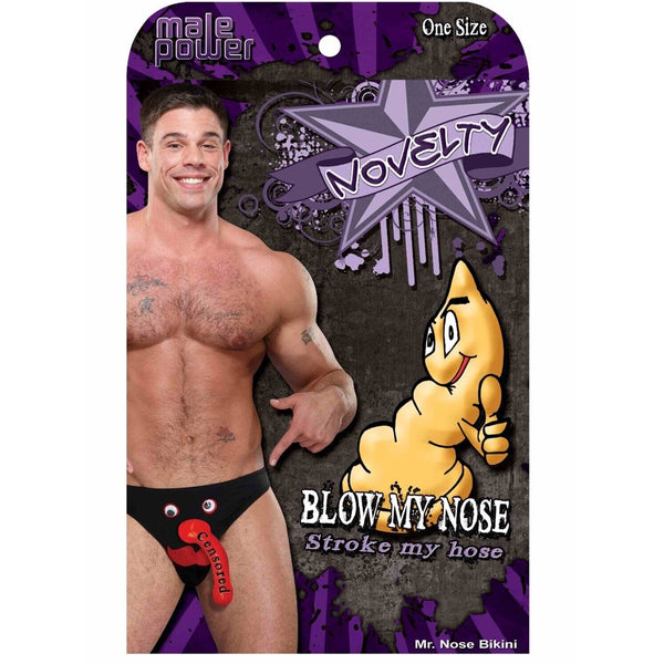 Male Power Mr. Nose Bikini - Extreme Toyz Singapore - https://extremetoyz.com.sg - Sex Toys and Lingerie Online Store - Bondage Gear / Vibrators / Electrosex Toys / Wireless Remote Control Vibes / Sexy Lingerie and Role Play / BDSM / Dungeon Furnitures / Dildos and Strap Ons &nbsp;/ Anal and Prostate Massagers / Anal Douche and Cleaning Aide / Delay Sprays and Gels / Lubricants and more...