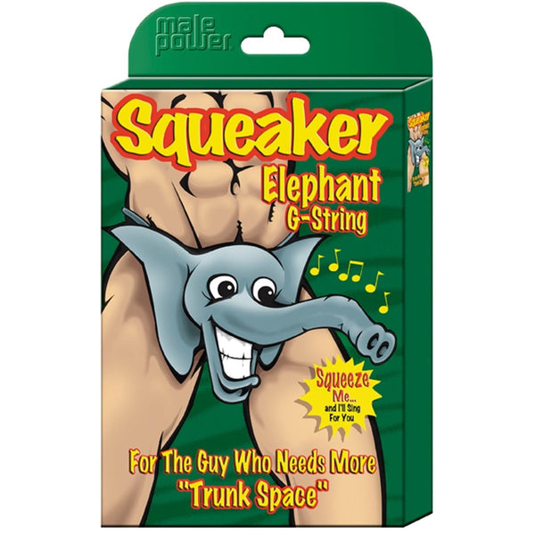 Male Power Squeaker Elephant G-String - Extreme Toyz Singapore - https://extremetoyz.com.sg - Sex Toys and Lingerie Online Store - Bondage Gear / Vibrators / Electrosex Toys / Wireless Remote Control Vibes / Sexy Lingerie and Role Play / BDSM / Dungeon Furnitures / Dildos and Strap Ons &nbsp;/ Anal and Prostate Massagers / Anal Douche and Cleaning Aide / Delay Sprays and Gels / Lubricants and more...