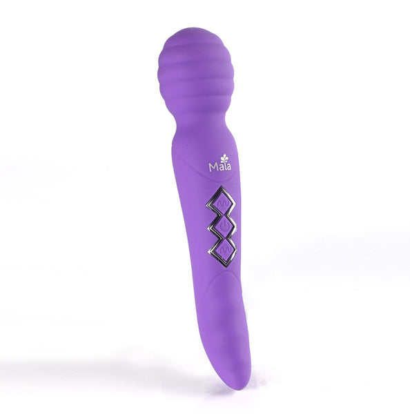 Maia Toys ZOE Twisty USB Rechargeable Dual Vibrating Pleasure Wand - Purple - Extreme Toyz Singapore - https://extremetoyz.com.sg - Sex Toys and Lingerie Online Store - Bondage Gear / Vibrators / Electrosex Toys / Wireless Remote Control Vibes / Sexy Lingerie and Role Play / BDSM / Dungeon Furnitures / Dildos and Strap Ons &nbsp;/ Anal and Prostate Massagers / Anal Douche and Cleaning Aide / Delay Sprays and Gels / Lubricants and more...