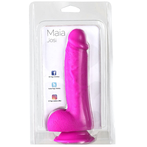 Maia Toys JOSI 8" Silicone Realistic Suction Cup Dong - Extreme Toyz Singapore - https://extremetoyz.com.sg - Sex Toys and Lingerie Online Store - Bondage Gear / Vibrators / Electrosex Toys / Wireless Remote Control Vibes / Sexy Lingerie and Role Play / BDSM / Dungeon Furnitures / Dildos and Strap Ons &nbsp;/ Anal and Prostate Massagers / Anal Douche and Cleaning Aide / Delay Sprays and Gels / Lubricants and more...