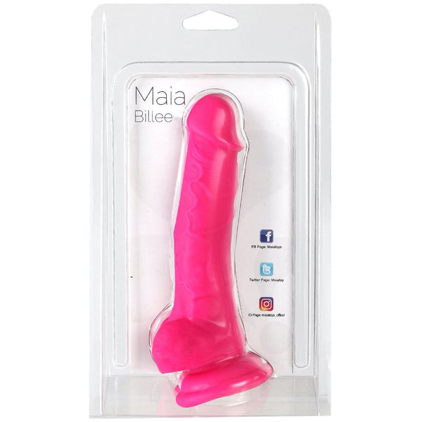 Maia Toys BILLEE 7" Silicone Realistic Suction Cup Dong - Extreme Toyz Singapore - https://extremetoyz.com.sg - Sex Toys and Lingerie Online Store - Bondage Gear / Vibrators / Electrosex Toys / Wireless Remote Control Vibes / Sexy Lingerie and Role Play / BDSM / Dungeon Furnitures / Dildos and Strap Ons &nbsp;/ Anal and Prostate Massagers / Anal Douche and Cleaning Aide / Delay Sprays and Gels / Lubricants and more...