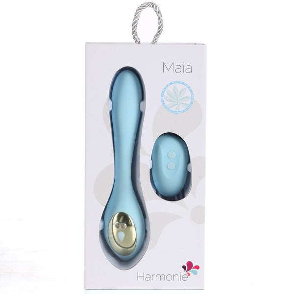 Maia Toys HARMONIE 15-Function USB Rechargeable Remote Control Bendable G-Spot Vibrator - Extreme Toyz Singapore - https://extremetoyz.com.sg - Sex Toys and Lingerie Online Store - Bondage Gear / Vibrators / Electrosex Toys / Wireless Remote Control Vibes / Sexy Lingerie and Role Play / BDSM / Dungeon Furnitures / Dildos and Strap Ons &nbsp;/ Anal and Prostate Massagers / Anal Douche and Cleaning Aide / Delay Sprays and Gels / Lubricants and more...