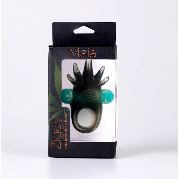 Maia Toys 420 Series ZIGGY POT LEAF USB Rechargeable Vibrating Erection Enhancer Ring - Extreme Toyz Singapore - https://extremetoyz.com.sg - Sex Toys and Lingerie Online Store - Bondage Gear / Vibrators / Electrosex Toys / Wireless Remote Control Vibes / Sexy Lingerie and Role Play / BDSM / Dungeon Furnitures / Dildos and Strap Ons &nbsp;/ Anal and Prostate Massagers / Anal Douche and Cleaning Aide / Delay Sprays and Gels / Lubricants and more...