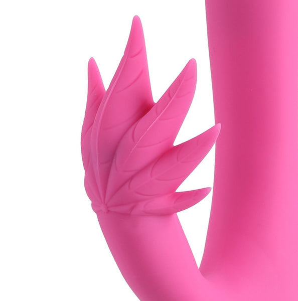 Maia Toys 420 Series MAUI Pot Leaf Dual Motors Posable Rechargeable G-Spot Vibrator - Extreme Toyz Singapore - https://extremetoyz.com.sg - Sex Toys and Lingerie Online Store - Bondage Gear / Vibrators / Electrosex Toys / Wireless Remote Control Vibes / Sexy Lingerie and Role Play / BDSM / Dungeon Furnitures / Dildos and Strap Ons &nbsp;/ Anal and Prostate Massagers / Anal Douche and Cleaning Aide / Delay Sprays and Gels / Lubricants and more...