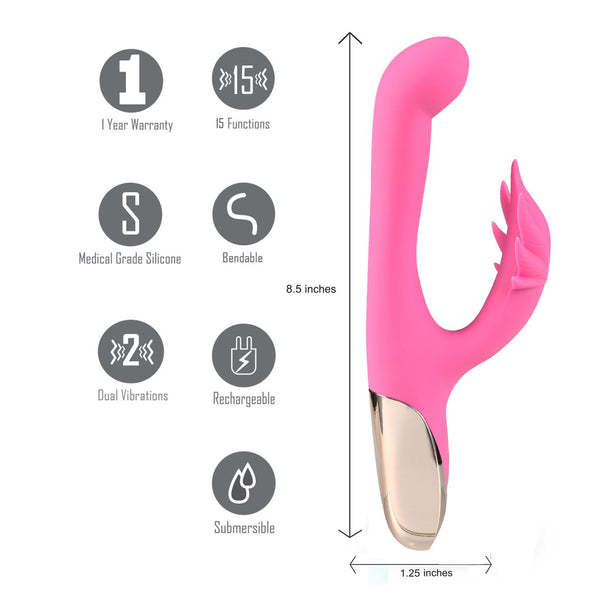 Maia Toys 420 Series MAUI Pot Leaf Dual Motors Posable Rechargeable G-Spot Vibrator - Extreme Toyz Singapore - https://extremetoyz.com.sg - Sex Toys and Lingerie Online Store - Bondage Gear / Vibrators / Electrosex Toys / Wireless Remote Control Vibes / Sexy Lingerie and Role Play / BDSM / Dungeon Furnitures / Dildos and Strap Ons &nbsp;/ Anal and Prostate Massagers / Anal Douche and Cleaning Aide / Delay Sprays and Gels / Lubricants and more...