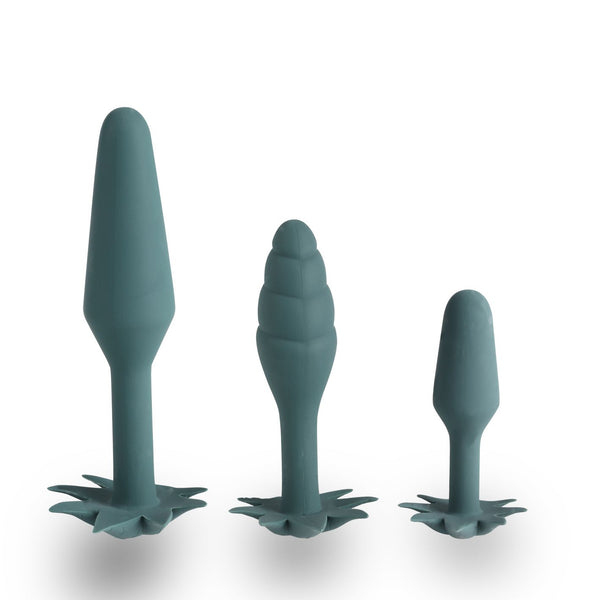 Maia Toys 420 Series DOOBIES POT Leaf Anal Trainer Silicone Set - Extreme Toyz Singapore - https://extremetoyz.com.sg - Sex Toys and Lingerie Online Store - Bondage Gear / Vibrators / Electrosex Toys / Wireless Remote Control Vibes / Sexy Lingerie and Role Play / BDSM / Dungeon Furnitures / Dildos and Strap Ons &nbsp;/ Anal and Prostate Massagers / Anal Douche and Cleaning Aide / Delay Sprays and Gels / Lubricants and more...