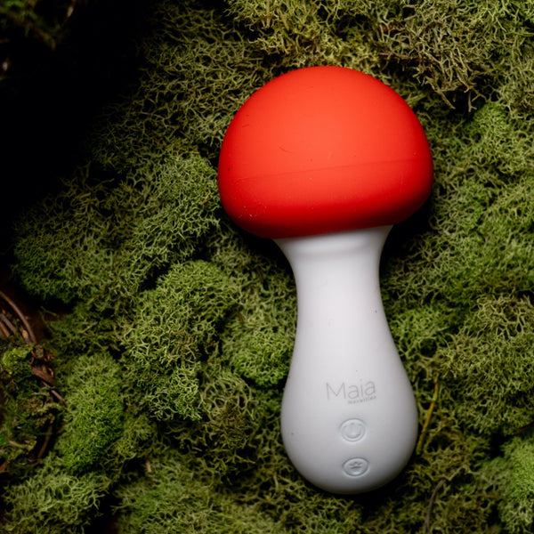 Maia Toys SHROOMIE Rechargeable Mushroom Vibrator - Extreme Toyz Singapore - https://extremetoyz.com.sg - Sex Toys and Lingerie Online Store - Bondage Gear / Vibrators / Electrosex Toys / Wireless Remote Control Vibes / Sexy Lingerie and Role Play / BDSM / Dungeon Furnitures / Dildos and Strap Ons &nbsp;/ Anal and Prostate Massagers / Anal Douche and Cleaning Aide / Delay Sprays and Gels / Lubricants and more...