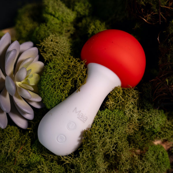 Maia Toys SHROOMIE Rechargeable Mushroom Vibrator - Extreme Toyz Singapore - https://extremetoyz.com.sg - Sex Toys and Lingerie Online Store - Bondage Gear / Vibrators / Electrosex Toys / Wireless Remote Control Vibes / Sexy Lingerie and Role Play / BDSM / Dungeon Furnitures / Dildos and Strap Ons &nbsp;/ Anal and Prostate Massagers / Anal Douche and Cleaning Aide / Delay Sprays and Gels / Lubricants and more...