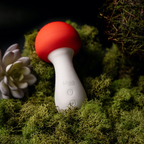 Maia Toys SHROOMIE Rechargeable Mushroom Vibrator - Extreme Toyz Singapore - https://extremetoyz.com.sg - Sex Toys and Lingerie Online Store - Bondage Gear / Vibrators / Electrosex Toys / Wireless Remote Control Vibes / Sexy Lingerie and Role Play / BDSM / Dungeon Furnitures / Dildos and Strap Ons &nbsp;/ Anal and Prostate Massagers / Anal Douche and Cleaning Aide / Delay Sprays and Gels / Lubricants and more...