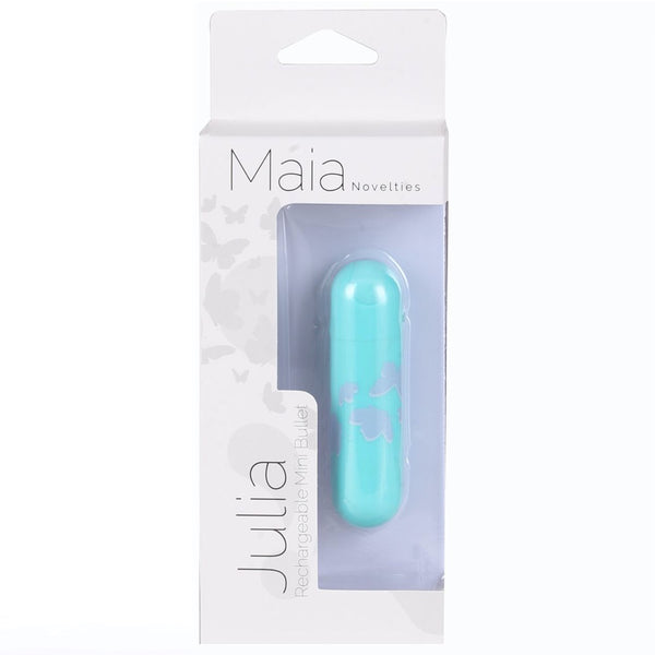 Maia Toys JULIA USB Rechargeable Super Charged Mini Bullet - Extreme Toyz Singapore - https://extremetoyz.com.sg - Sex Toys and Lingerie Online Store - Bondage Gear / Vibrators / Electrosex Toys / Wireless Remote Control Vibes / Sexy Lingerie and Role Play / BDSM / Dungeon Furnitures / Dildos and Strap Ons &nbsp;/ Anal and Prostate Massagers / Anal Douche and Cleaning Aide / Delay Sprays and Gels / Lubricants and more...