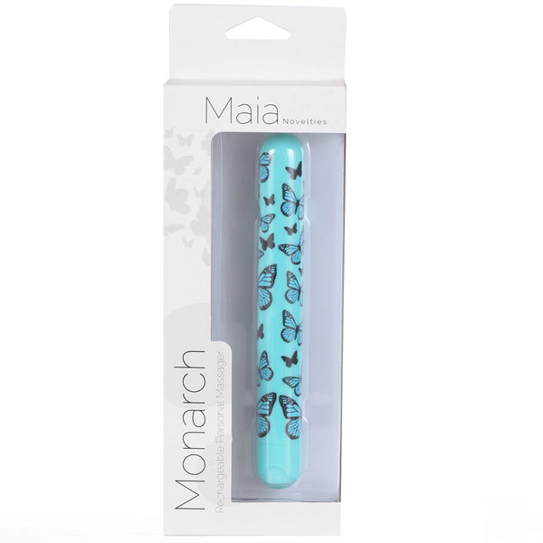 Maia Toys MONARCH USB Rechargeable X-Long Butterfly Print Super Charged Bullet - Extreme Toyz Singapore - https://extremetoyz.com.sg - Sex Toys and Lingerie Online Store - Bondage Gear / Vibrators / Electrosex Toys / Wireless Remote Control Vibes / Sexy Lingerie and Role Play / BDSM / Dungeon Furnitures / Dildos and Strap Ons &nbsp;/ Anal and Prostate Massagers / Anal Douche and Cleaning Aide / Delay Sprays and Gels / Lubricants and more...