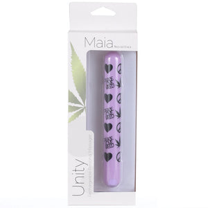 Maia Toys 420 Series UNITY USB Rechargeable X-Long PLW Print Super Charged Bullet - Extreme Toyz Singapore - https://extremetoyz.com.sg - Sex Toys and Lingerie Online Store - Bondage Gear / Vibrators / Electrosex Toys / Wireless Remote Control Vibes / Sexy Lingerie and Role Play / BDSM / Dungeon Furnitures / Dildos and Strap Ons &nbsp;/ Anal and Prostate Massagers / Anal Douche and Cleaning Aide / Delay Sprays and Gels / Lubricants and more...