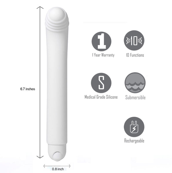 Maia Toys MISTY 10-Function G-Spot Rechargeable Vibrator - Extreme Toyz Singapore - https://extremetoyz.com.sg - Sex Toys and Lingerie Online Store - Bondage Gear / Vibrators / Electrosex Toys / Wireless Remote Control Vibes / Sexy Lingerie and Role Play / BDSM / Dungeon Furnitures / Dildos and Strap Ons &nbsp;/ Anal and Prostate Massagers / Anal Douche and Cleaning Aide / Delay Sprays and Gels / Lubricants and more...