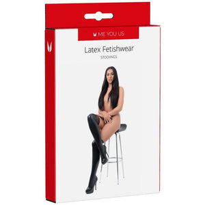 Me You Us Latex Fetishwear Stockings  (3 Sizes Available) - Extreme Toyz Singapore - https://extremetoyz.com.sg - Sex Toys and Lingerie Online Store - Bondage Gear / Vibrators / Electrosex Toys / Wireless Remote Control Vibes / Sexy Lingerie and Role Play / BDSM / Dungeon Furnitures / Dildos and Strap Ons  / Anal and Prostate Massagers / Anal Douche and Cleaning Aide / Delay Sprays and Gels / Lubricants and more...