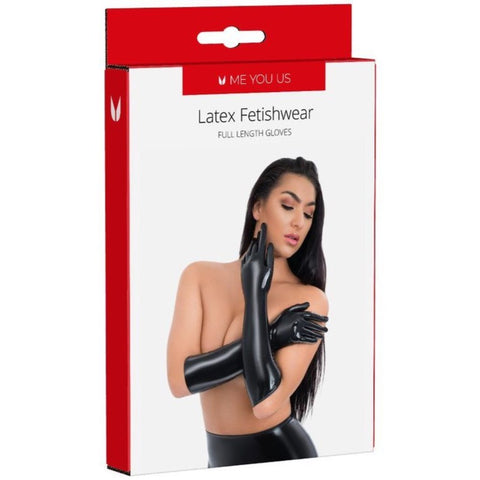 Me You Us Latex Fetishwear Full Length Glove - Extreme Toyz Singapore - https://extremetoyz.com.sg - Sex Toys and Lingerie Online Store - Bondage Gear / Vibrators / Electrosex Toys / Wireless Remote Control Vibes / Sexy Lingerie and Role Play / BDSM / Dungeon Furnitures / Dildos and Strap Ons  / Anal and Prostate Massagers / Anal Douche and Cleaning Aide / Delay Sprays and Gels / Lubricants and more...