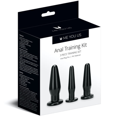 Me You Us Anal Training Kit 3 Piece Set - Extreme Toyz Singapore - https://extremetoyz.com.sg - Sex Toys and Lingerie Online Store - Bondage Gear / Vibrators / Electrosex Toys / Wireless Remote Control Vibes / Sexy Lingerie and Role Play / BDSM / Dungeon Furnitures / Dildos and Strap Ons  / Anal and Prostate Massagers / Anal Douche and Cleaning Aide / Delay Sprays and Gels / Lubricants and more...