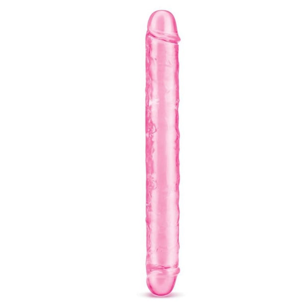 Me You Us Ultra Cock Pink Jelly 12" Double Ended Dildo - Extreme Toyz Singapore - https://extremetoyz.com.sg - Sex Toys and Lingerie Online Store - Bondage Gear / Vibrators / Electrosex Toys / Wireless Remote Control Vibes / Sexy Lingerie and Role Play / BDSM / Dungeon Furnitures / Dildos and Strap Ons  / Anal and Prostate Massagers / Anal Douche and Cleaning Aide / Delay Sprays and Gels / Lubricants and more...