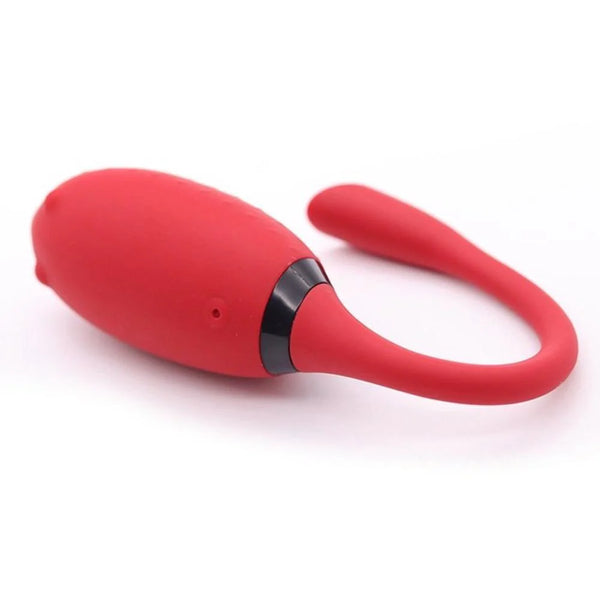 Magic Fugu Smart Wearable App Controlled Vibrator - Red