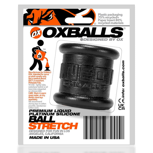 OXBALLS NEO TALL Liquid Platinum Silicone Ball Stretcher - Black - Extreme Toyz Singapore - https://extremetoyz.com.sg - Sex Toys and Lingerie Online Store - Bondage Gear / Vibrators / Electrosex Toys / Wireless Remote Control Vibes / Sexy Lingerie and Role Play / BDSM / Dungeon Furnitures / Dildos and Strap Ons &nbsp;/ Anal and Prostate Massagers / Anal Douche and Cleaning Aide / Delay Sprays and Gels / Lubricants and more...