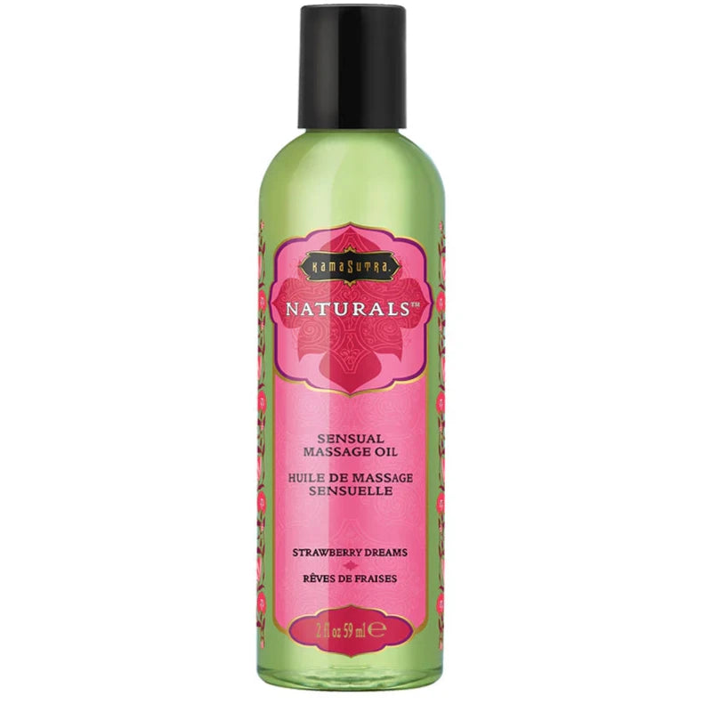Naturals Strawberry Divine Massage Oil - 59ml