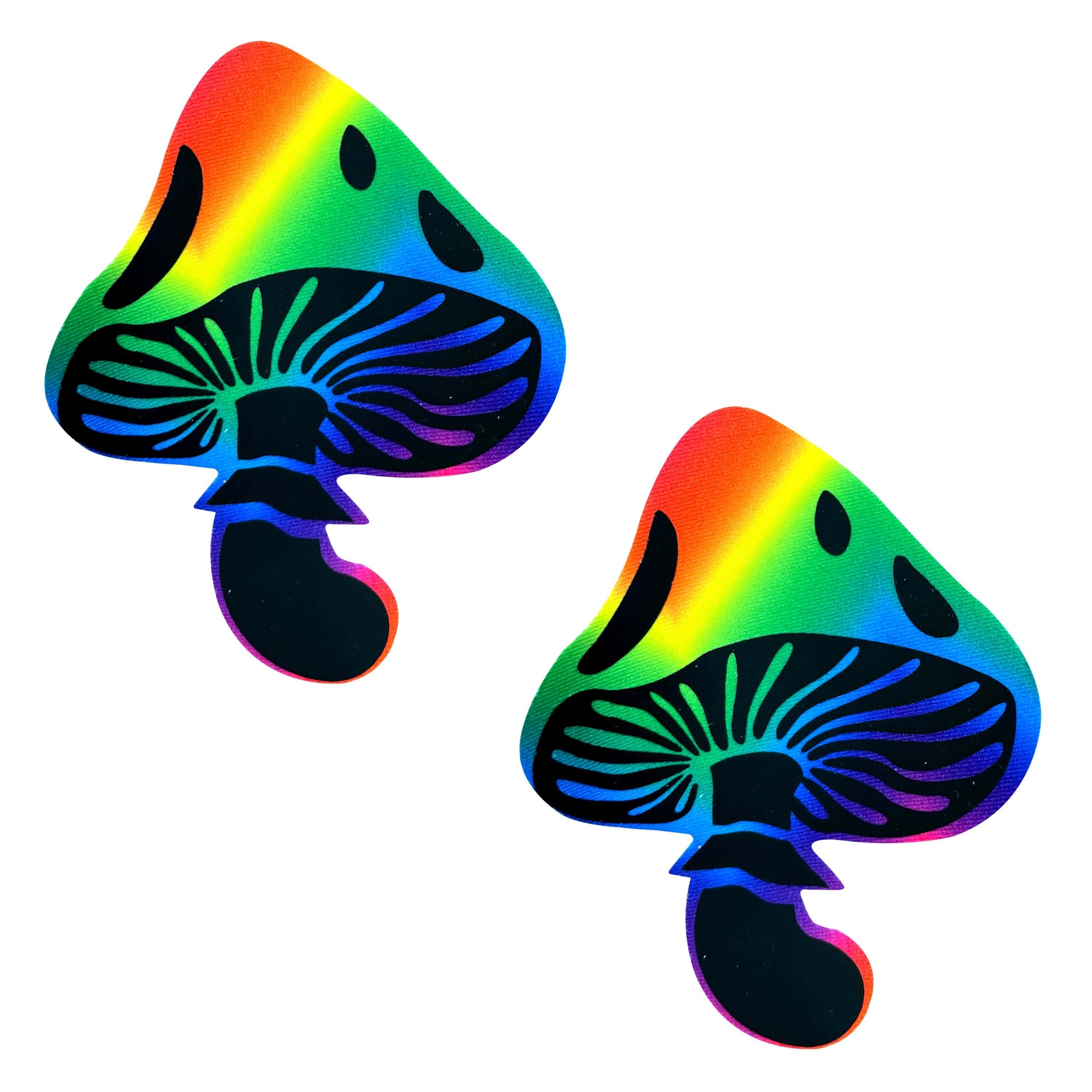 Neva Nude Rainbow Trippin' Psychedelic Toadstool Nipple Cover Pasties - Extreme Toyz Singapore - https://extremetoyz.com.sg - Sex Toys and Lingerie Online Store - Bondage Gear / Vibrators / Electrosex Toys / Wireless Remote Control Vibes / Sexy Lingerie and Role Play / BDSM / Dungeon Furnitures / Dildos and Strap Ons &nbsp;/ Anal and Prostate Massagers / Anal Douche and Cleaning Aide / Delay Sprays and Gels / Lubricants and more...