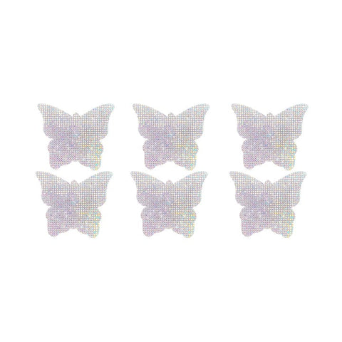 Neva Nude Razzle Dazzle Crystal Butterfly Jewel Sparkle Small Body Stickers 6PK - Extreme Toyz Singapore - https://extremetoyz.com.sg - Sex Toys and Lingerie Online Store - Bondage Gear / Vibrators / Electrosex Toys / Wireless Remote Control Vibes / Sexy Lingerie and Role Play / BDSM / Dungeon Furnitures / Dildos and Strap Ons &nbsp;/ Anal and Prostate Massagers / Anal Douche and Cleaning Aide / Delay Sprays and Gels / Lubricants and more...